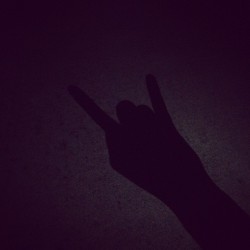 \m/  (Taken with instagram)