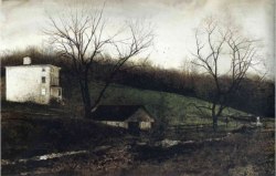 electriccharge:  Andrew Wyeth / Evening At Kuerners 