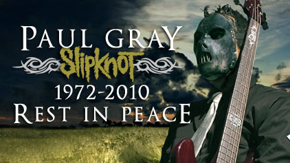 Rest in peace brother paul! Today is all about SlipKnoT! #2forever