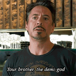 doberants26:  Loki`s reaction when people talk about Thor 