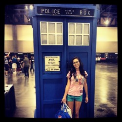 Found a TARDIS! (Taken with Instagram at Phoenix Comicon)