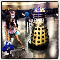 Fought a Dalek! (Taken with Instagram at Phoenix Comicon)