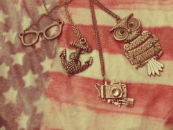 All my favorite things!! Sunglasses, Anchors, Cameras, Owls,