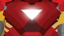 tifferini-graphics:  Avengers Minimalist - Wallpaper EditionIron