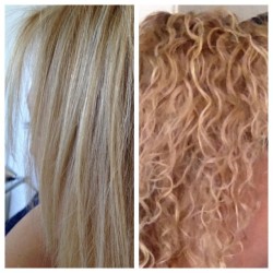 prudenceclaire:  Old #hair/new hair #perm #curls (Taken with