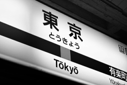 hanakuso:  Tokyo-eki: Sign by jpellgen 