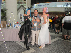 The Queen, Princess, and I. Yep. Just came back from Fanime 2012.