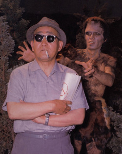 rcmerchant:  behind the scenes of FRANKENSTEIN CONQUERS THE WORLD