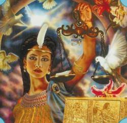 kemetically-ankhtified:   Ma’at - egyptian ancient goddess