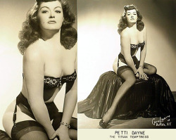 Petti Dayne   aka. “The Titian Temptress”..