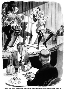 burleskateer:  Burlesk cartoon by Bill Ward..   aka. “McCartney”