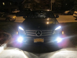 my babby!!! mercedes c300 sport  :D please dont stalk my license