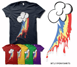 rachaelmakesshirts:  Introducing Running Rainbow, the colored