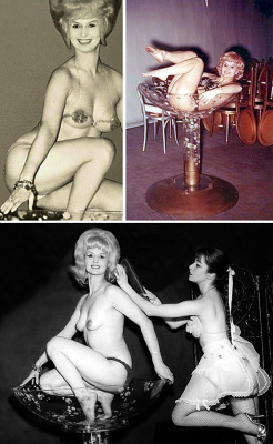 Rita Atlanta    aka. &ldquo;Miss International&rdquo;.. Composite of photos featuring her popular 60&rsquo;s-era &ldquo;Champagne Bath&rdquo; routine..