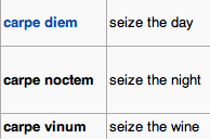 gabrielesque:  this is my favourite sequence of wikipedia latin