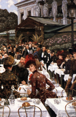 artaddictsanonymous:  James Tissot, The Artist’s Ladies, 1883-5