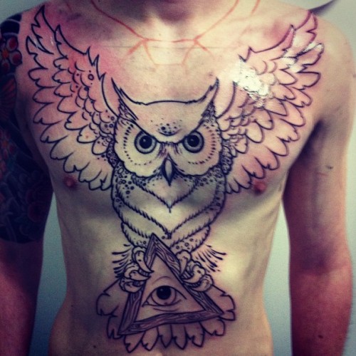 fuckyeahtattoos:  Just had this started today, took 6 and a half hours. Done by Bez @ Triplesix Studios, Sunderland. My tumblr if you would like it: wor-kid.tumblr.com