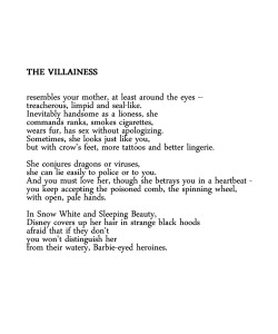 vega-ofthe-lyre:  The Villainess by Jeannine Hall Gailey. 