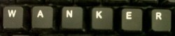 monkeysfallfromtrees:  Lmao I looked at my keyboard