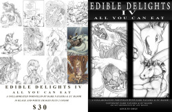 Edible Delights IV: vore portfolio collaboration with Dark Natasha