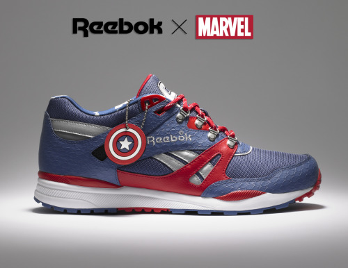 zombiebacons:  Reebok X Marvel Officially Licensed Limited Edition Sneakers! Pretty psyched about this one, been sitting on it for a while. Here is the first line of the Reebok X Marvel collaboration that I designed. I’ve been working with kids footwear