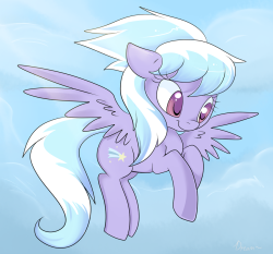 theponyartcollection:  Cloud Chaser by =Lustrous-Dreams 