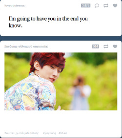 ukiss-yumeji:  I would’ve want to end up with you 