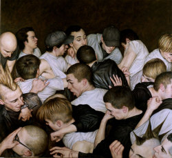 paperimages:  Dan Witz, Mosh Pit 