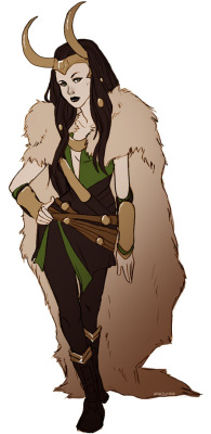 alexisneo:  Lady Loki.  I wanted to create an outfit kind of
