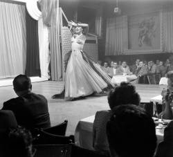 calumet412:    In 1952, an unidentified dancer performs at