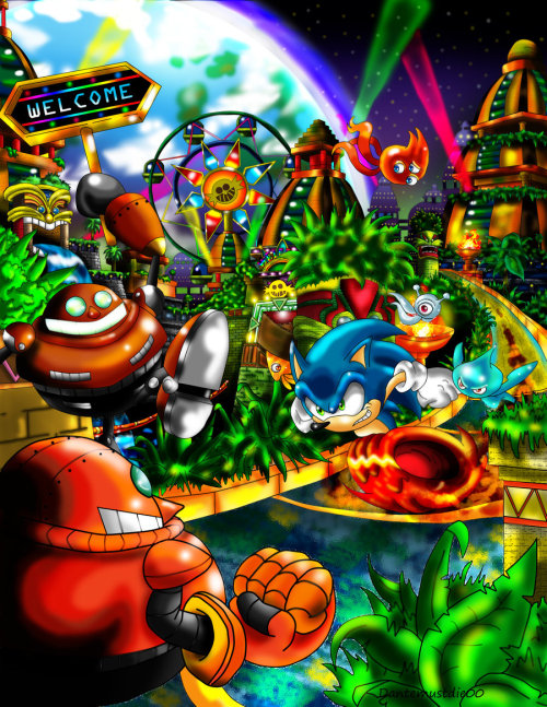 videogamenostalgia:  Zones from Sonic the Hedgehog by Anthony Tyler Brown