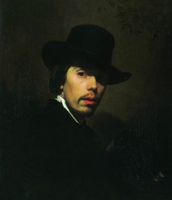 blastedheath:  Nikolai Nevrev (Russian, 1830-1904) Self-portrait