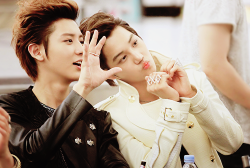 youaremyeverythingtome:  EXO chanyeol & kai <3 ~ 