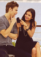 paulwelsey:  Paul Wesley Alphabet - Nina Dobrev 