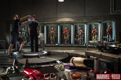 formerlymjolnires-blog:  First Official Iron Man 3 Set Photo