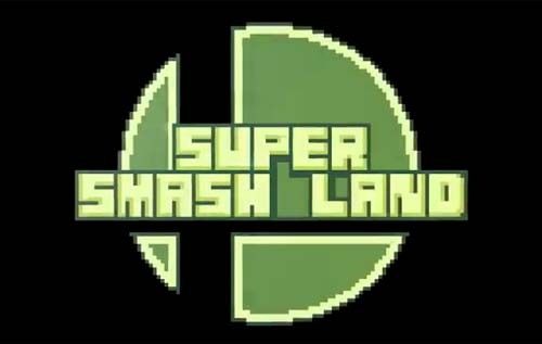 oestranhomundodek:  Super Smash Land (by Dan Fornace) is a free to play PC Game that is designed to look and feel like it is being played on the original Nintendo Gameboy.  Download available here.