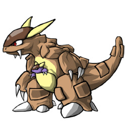 nothingbutpokemon:  Kangaskhan by ~RarroX 