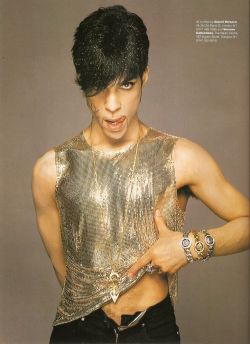 bohemea:  Prince for Versace by Richard Avedon, 1995 