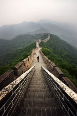 troubled:  “Great Wall at Dawn”, by Ste Murray 