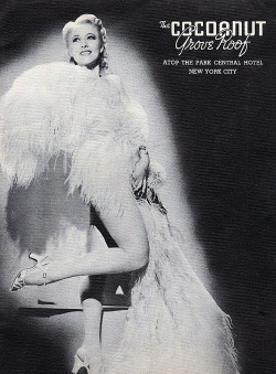 Sally Rand appears on the cover of a vintage 30’s-era program