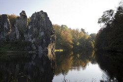 creation-of-god:  Externsteine - sacred place of Central Europe