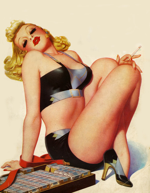 vintagegal:  Illustration by Enoch Bolles, 1938