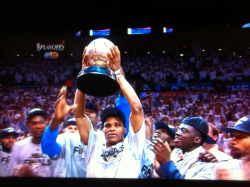 Nba western conference champs! Off to win a national championship!