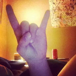 \m/ (Taken with instagram)