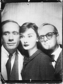 snapshots71:  Mel Ferrer, Audrey Hepburn & Truman Capote