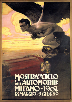 moika-palace:  Leopoldo Metlicovitz - Mostra del ciclo, 1907. Advertising