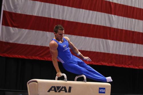 USA gymnast Jonathan Horton