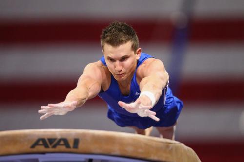 USA gymnast Jonathan Horton