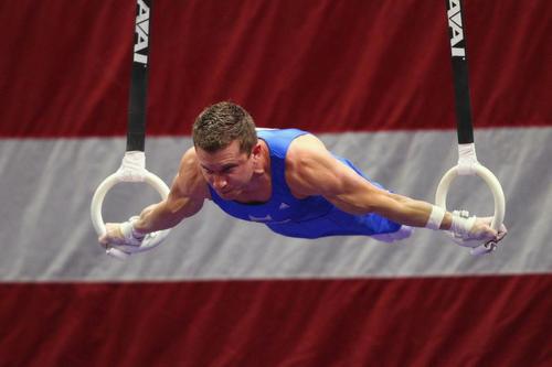 USA gymnast Jonathan Horton