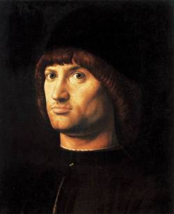 brazenswing:  Antonello da Messina: Portrait of a Man (Il Condottiere).
